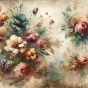 Blossom Sonata |  Heirloom Floral Splendor |  Paper and Size Options