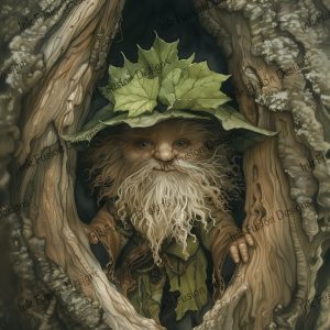 Wisp the Forest Gnome Woodland Gnome