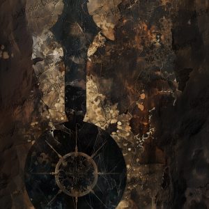 The Dark Pendulum |  weathered industrial artifact |  Multiple Paper and Size Options Available