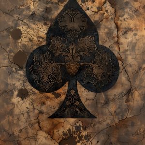 Venetian Spade Print |  Intricate Spade Design |  Multiple Paper and Size Options Available