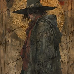 Marshal Blackthorn |  Marshal of the Plains |  Multiple Paper and Size Options Available