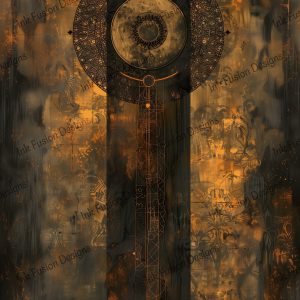 The Keyhole of Cosmic Secrets |  Secret gateway art print |  Multiple Paper and Size Options Available