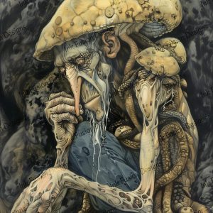 Mushroom Troll |  Forest Hermit Elder |  Multiple Paper and Size Options Available