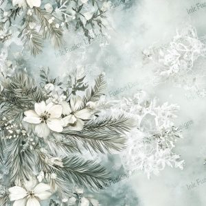 Winter's Frosty Boughs |  Woodland Frost Garden Print |  