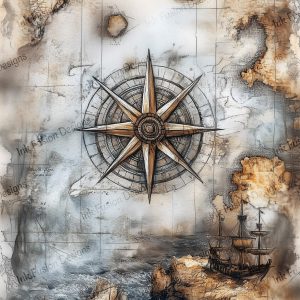 Navigator's Fate |  Art Evoking the Spirit of Exploration |  