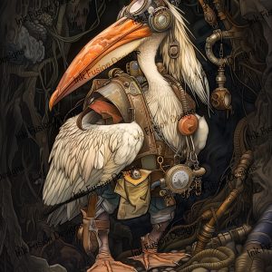 Sam the Scout |  Deep-Cave Explorer Steampunk Pelican |  