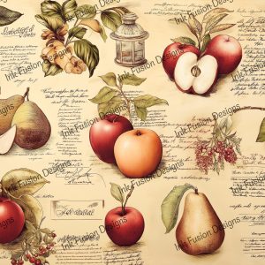 Harvest Botanica|  Vintage-inspired Harvest Journal Print |  