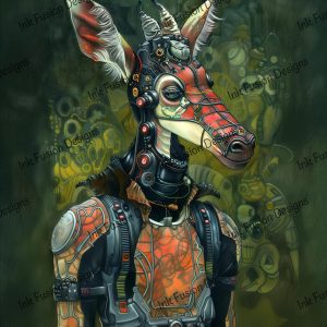 Rydan Sentinel |  Steampunk Antelope Protector |  