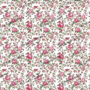 Rose's Grace |  Vintage-inspired Floral Chintz Paper |  